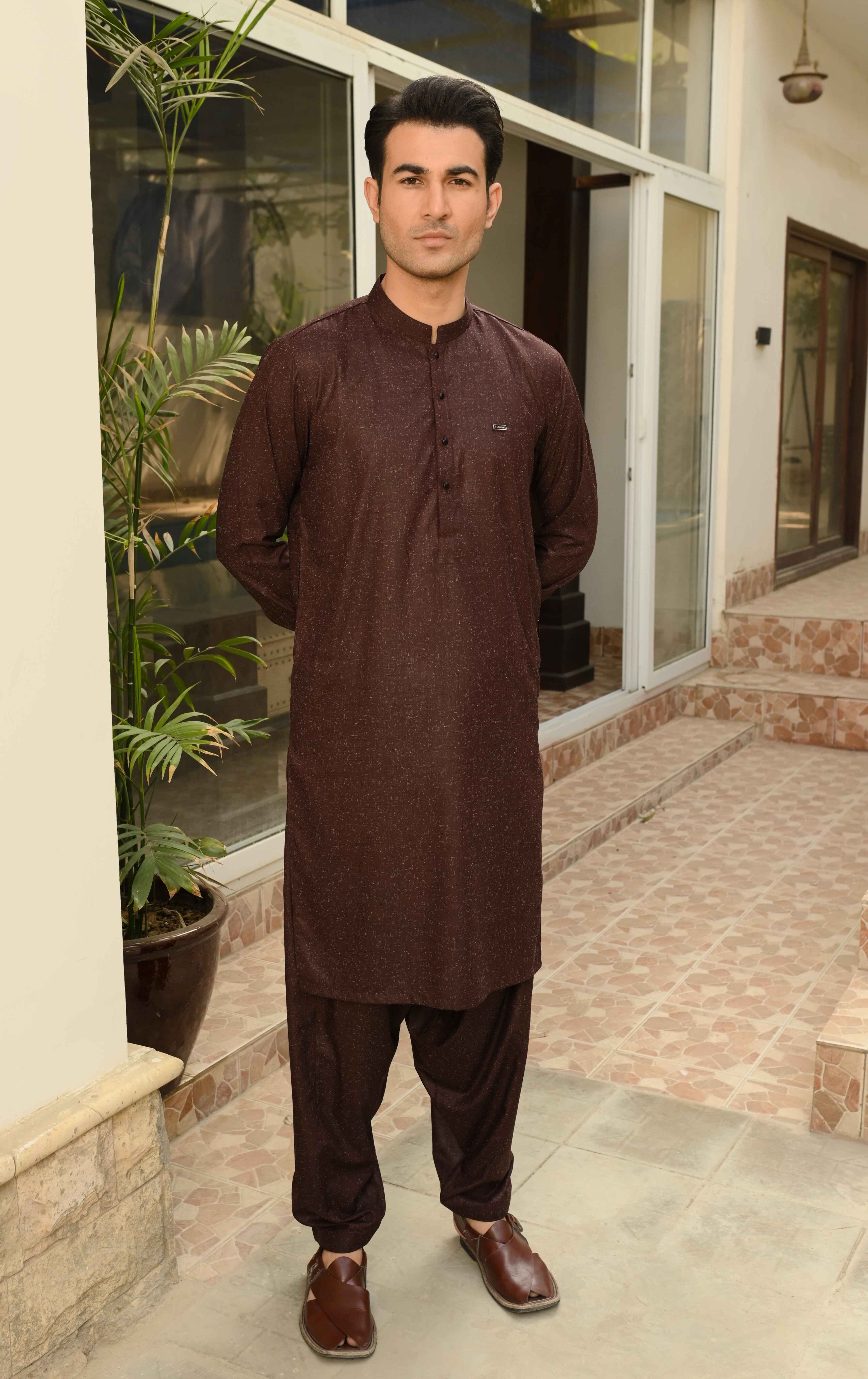 BRUNETTE KAMEEZ SHALWAR