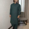 Green Kameez Shalwar For Men