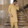 Beige Kameez Shalwar