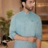 Light Blue Kameez Shalwar