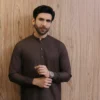 Brown Kameez Shalwar