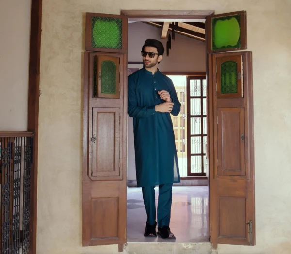 Green Kurta Pajama For Men