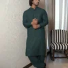 Green Kameez Shalwar For Men
