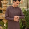 Purple Kameez Shalwar For Men