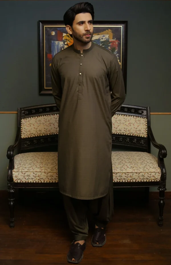 Green Kameez Shalwar
