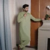 Green Kameez Shalwar