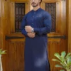 Navy Blue Kameez Shalwar For Men