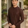 Brown Kameez Shalwar