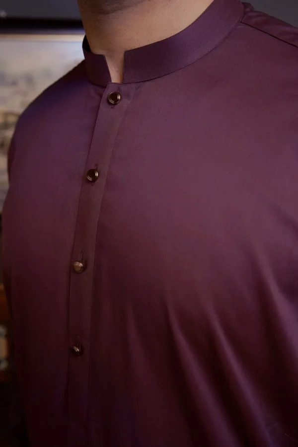 Brown Kameez Shalwar