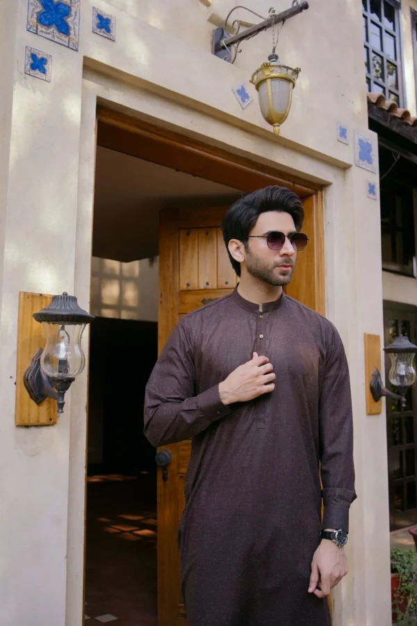 Brown Kurta Pajama