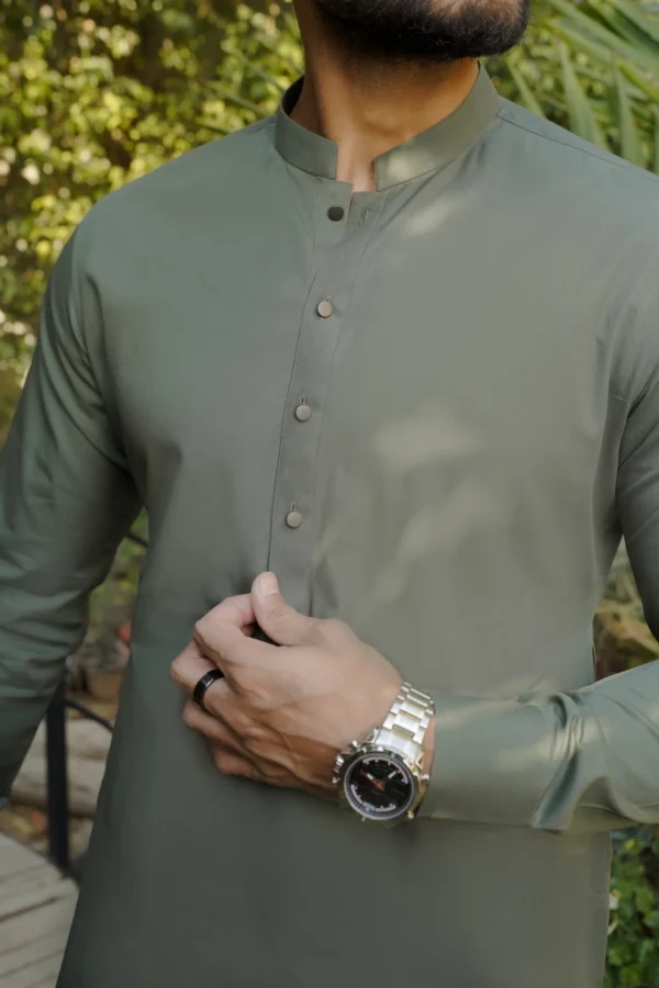 Green Kameez Shalwar