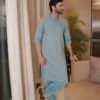 Blue Kameez Shalwar