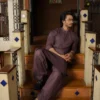 Purple Kameez Shalwar