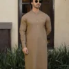 Brown Kameez Shalwar
