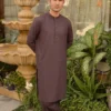 Purple Kameez Shalwar